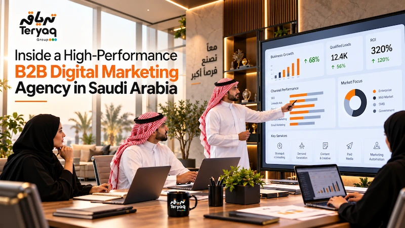 Inside a High-Performance B2B Digital Marketing Agency in Saudi Arabia- Teryaq