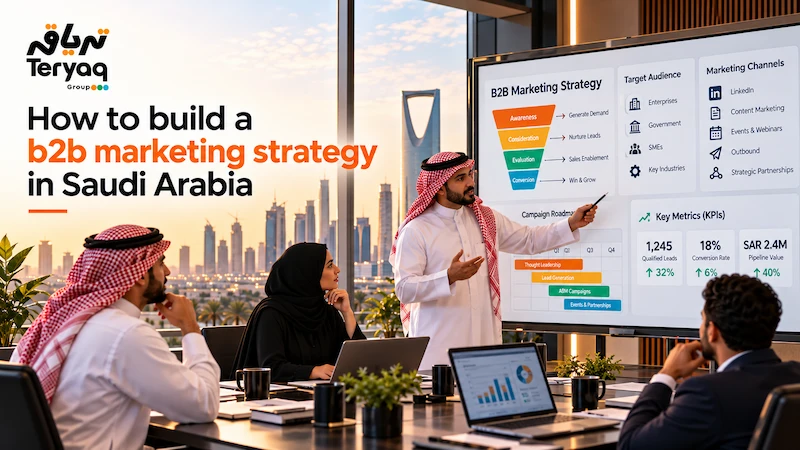 How to build a b2b marketing strategy in Saudi Arabia- Teryaq Agency